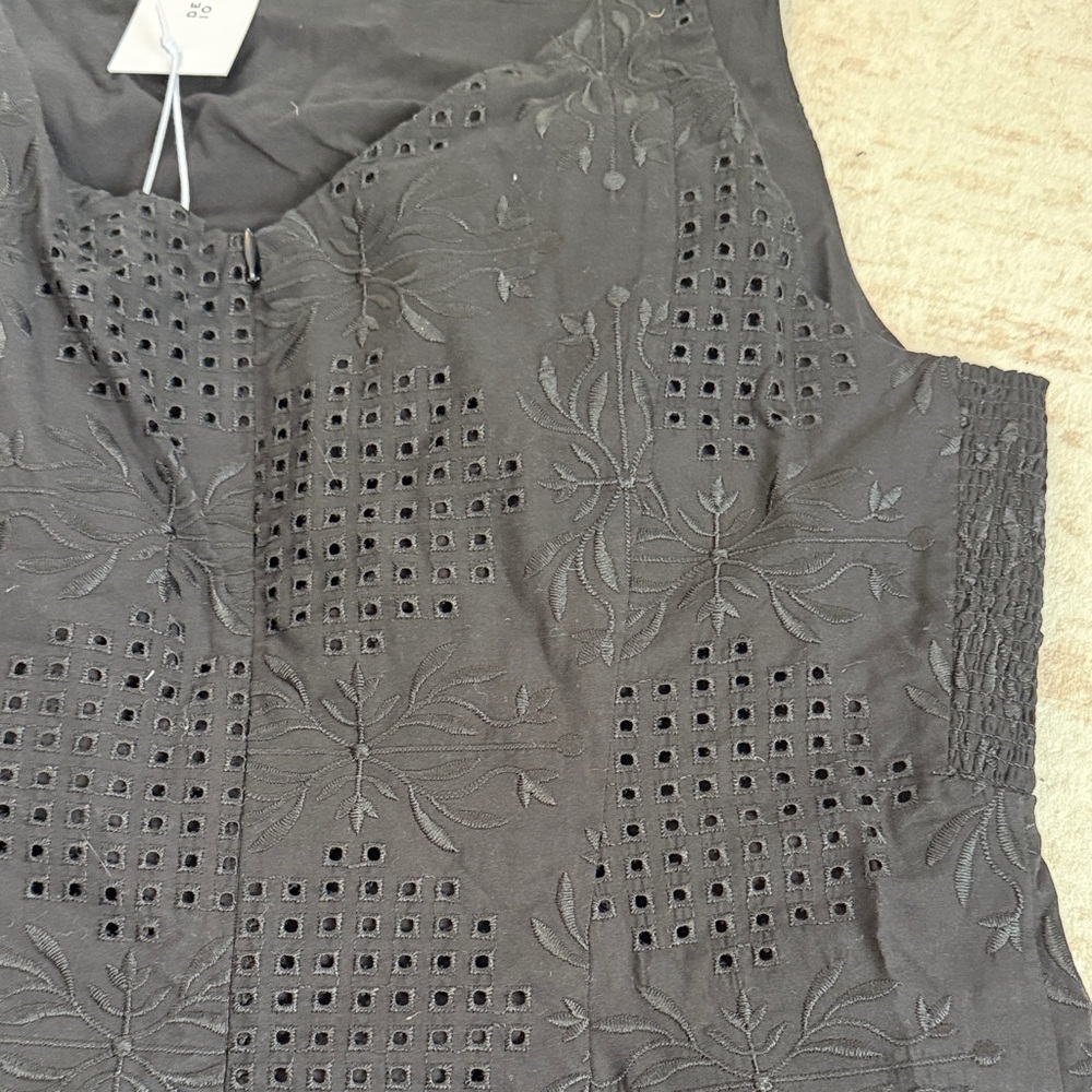 10 Crosby Derek Lam Black Mini Dress - Picture 4 of 7